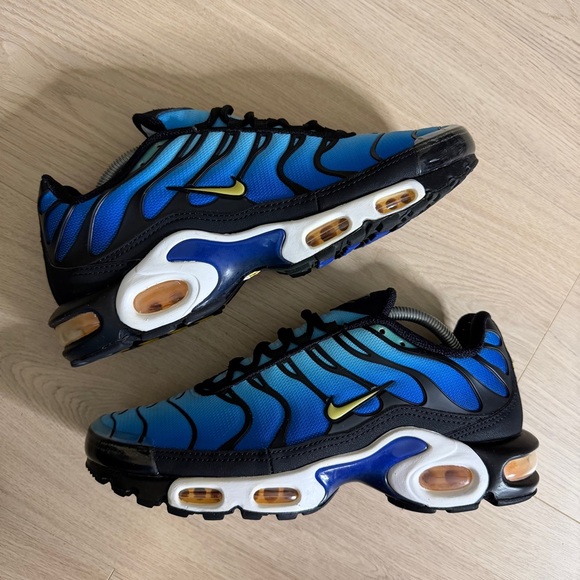 Nike Air Max Plus TN Hyper Blue OG 2018 Retro Mens US8.5 Blue Black Fade - Picture 2 of 10